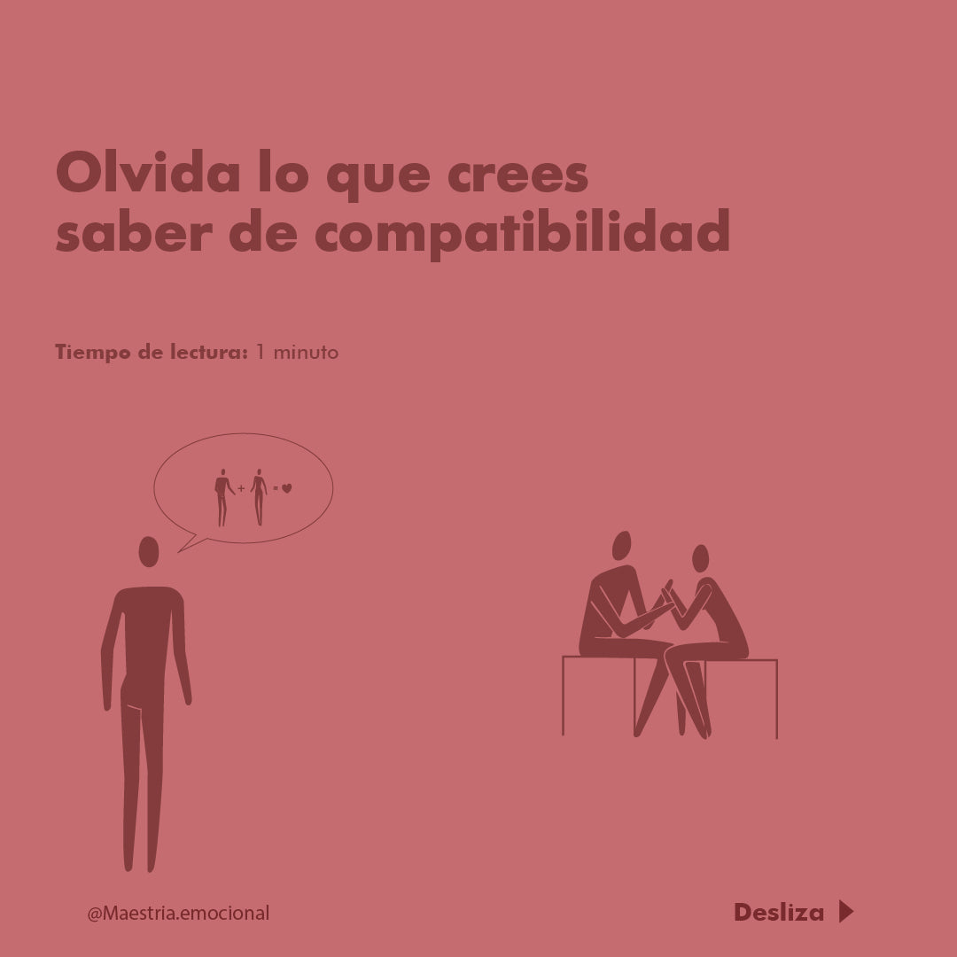 Olvida lo que crees saber de compatibilidad.