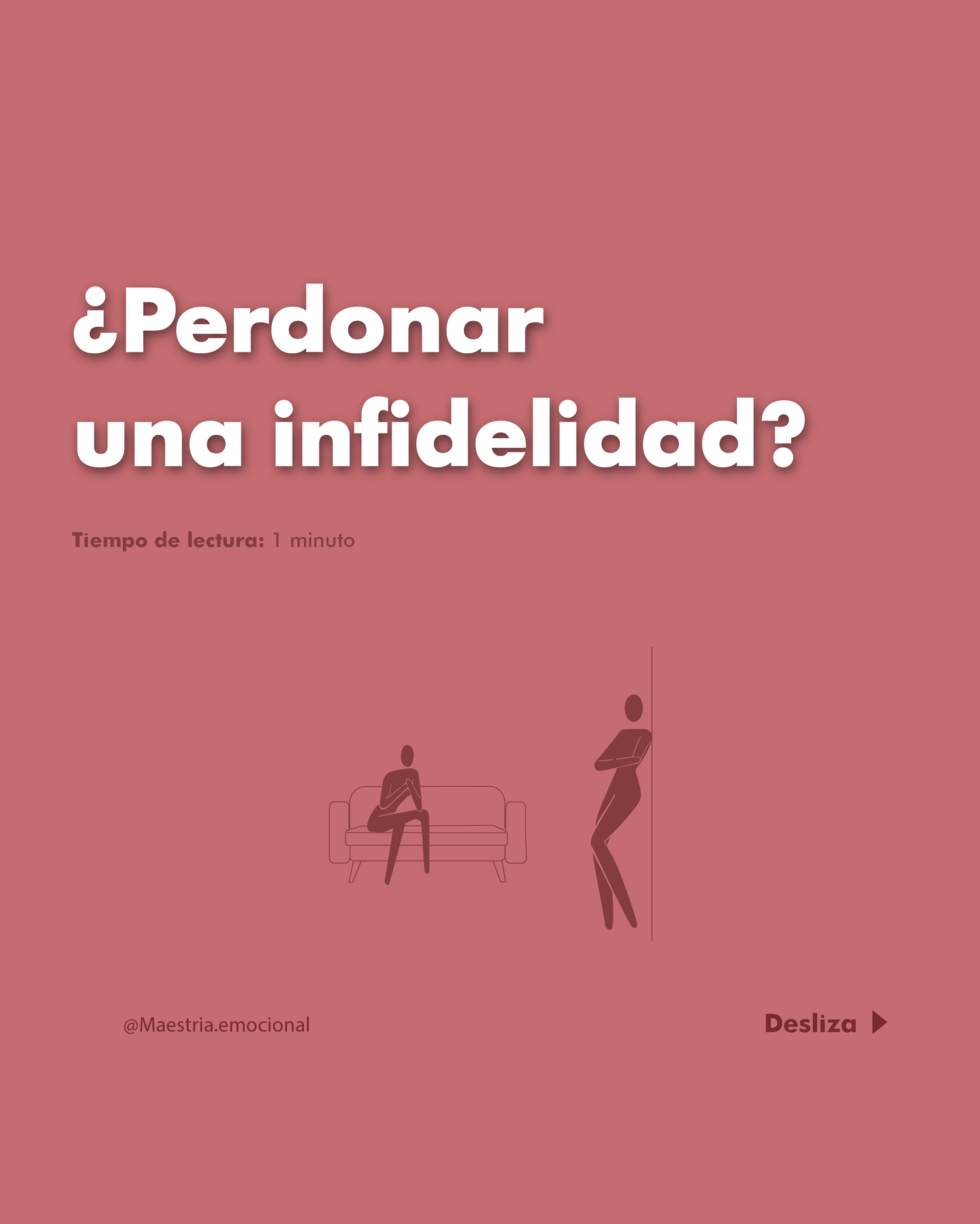 💔 ¿Perdonar una infidelidad?