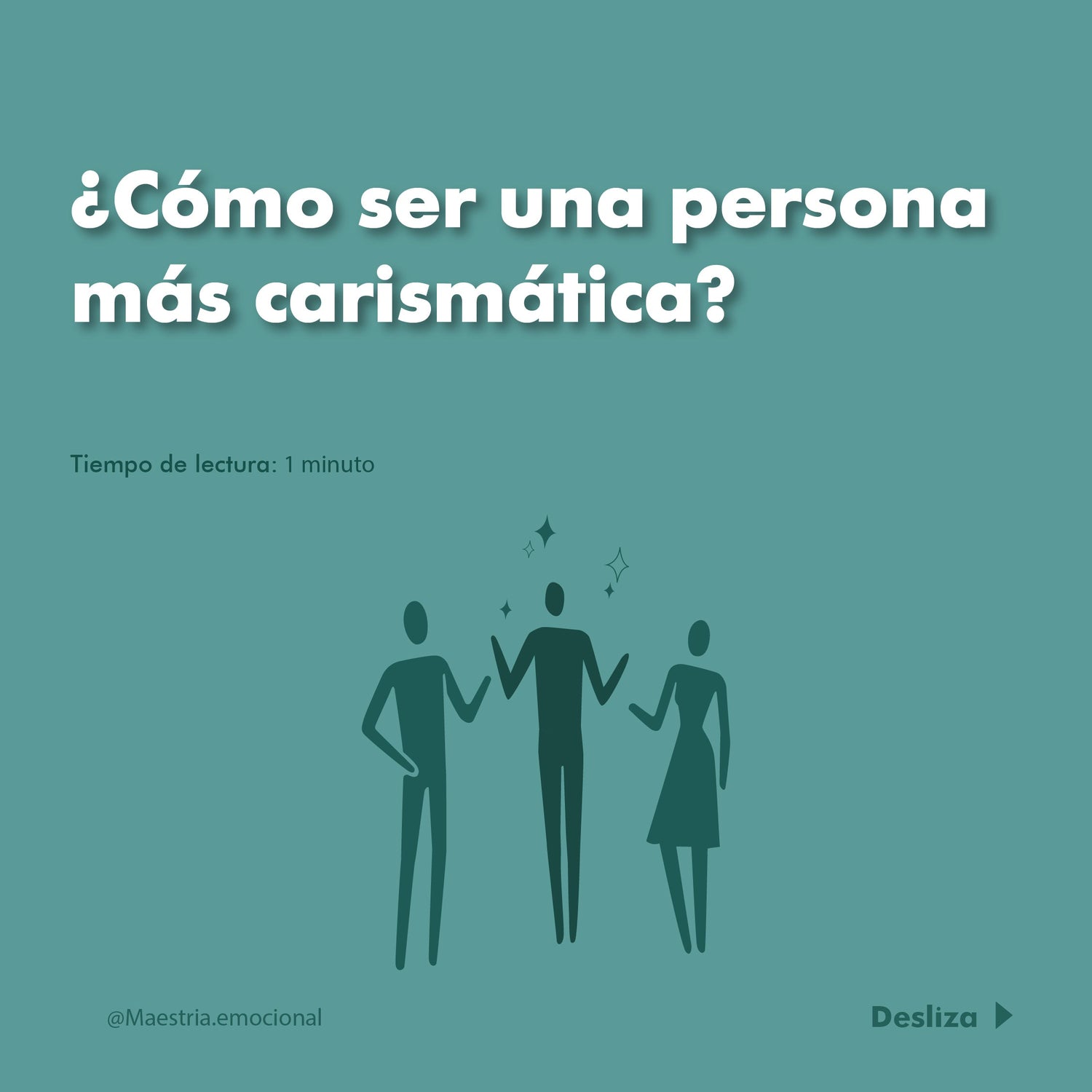 ¿Cómo ser una persona más carismática?